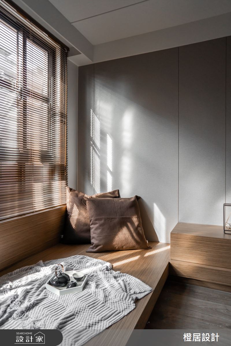 135坪新成屋(5年以下)＿現代風臥室臥榻案例圖片＿橙居空間設計有限公司＿橙居_13之14