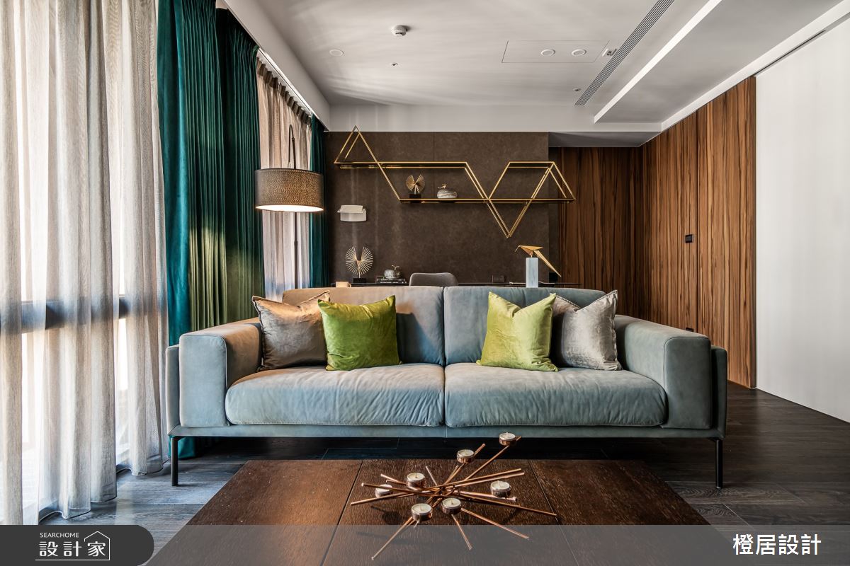 28坪新成屋(5年以下)＿現代風客廳案例圖片＿橙居空間設計有限公司＿橙居_14之5