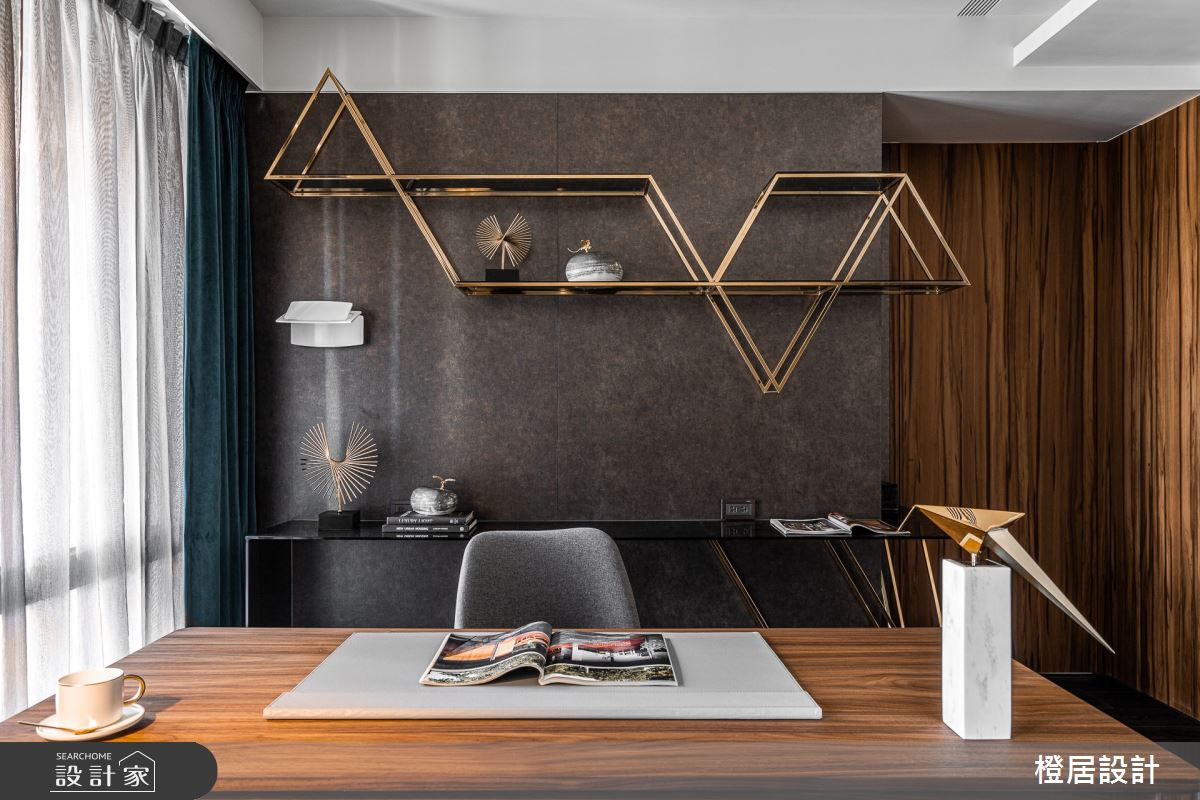 28坪新成屋(5年以下)＿現代風書房案例圖片＿橙居空間設計有限公司＿橙居_14之7