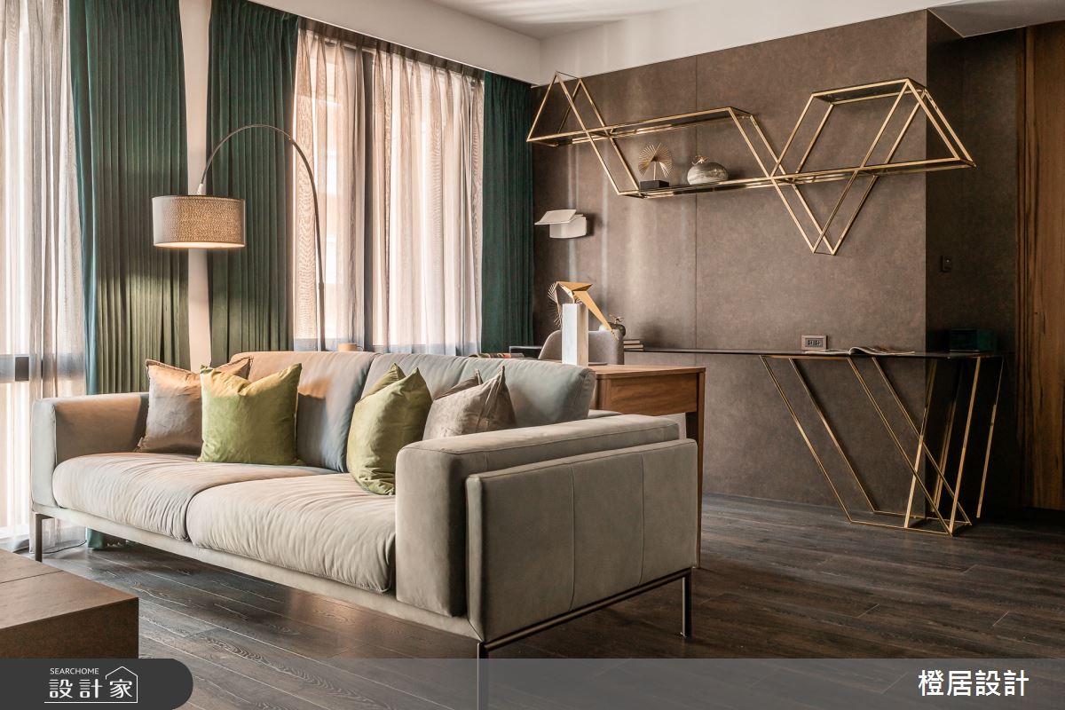 28坪新成屋(5年以下)＿現代風客廳書房案例圖片＿橙居空間設計有限公司＿橙居_14之9