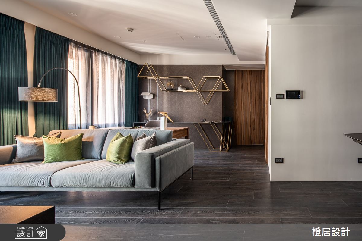 28坪新成屋(5年以下)＿現代風客廳書房案例圖片＿橙居空間設計有限公司＿橙居_14之14