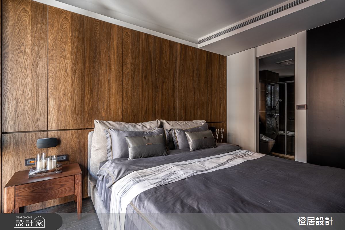 28坪新成屋(5年以下)＿現代風臥室案例圖片＿橙居空間設計有限公司＿橙居_14之22