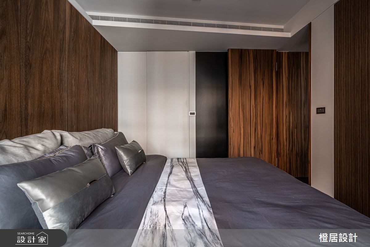 28坪新成屋(5年以下)＿現代風臥室案例圖片＿橙居空間設計有限公司＿橙居_14之23