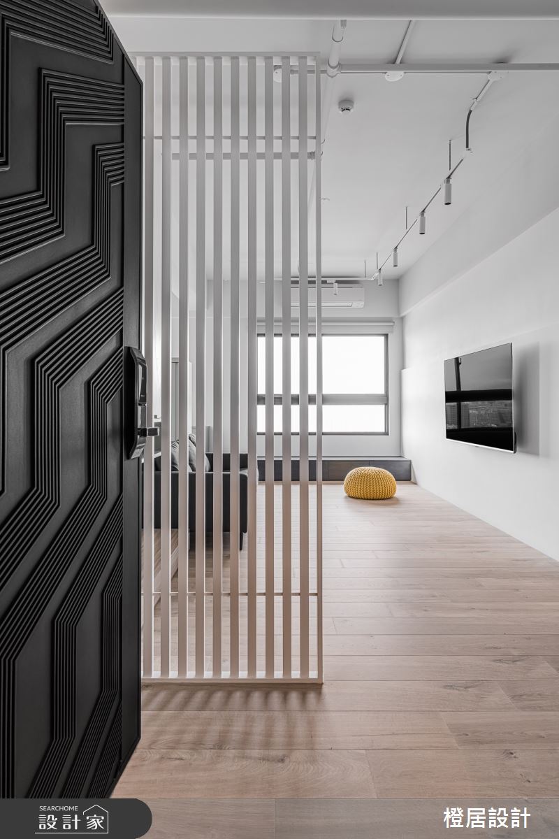 16坪新成屋(5年以下)＿現代風玄關案例圖片＿橙居空間設計有限公司＿橙居_16之1