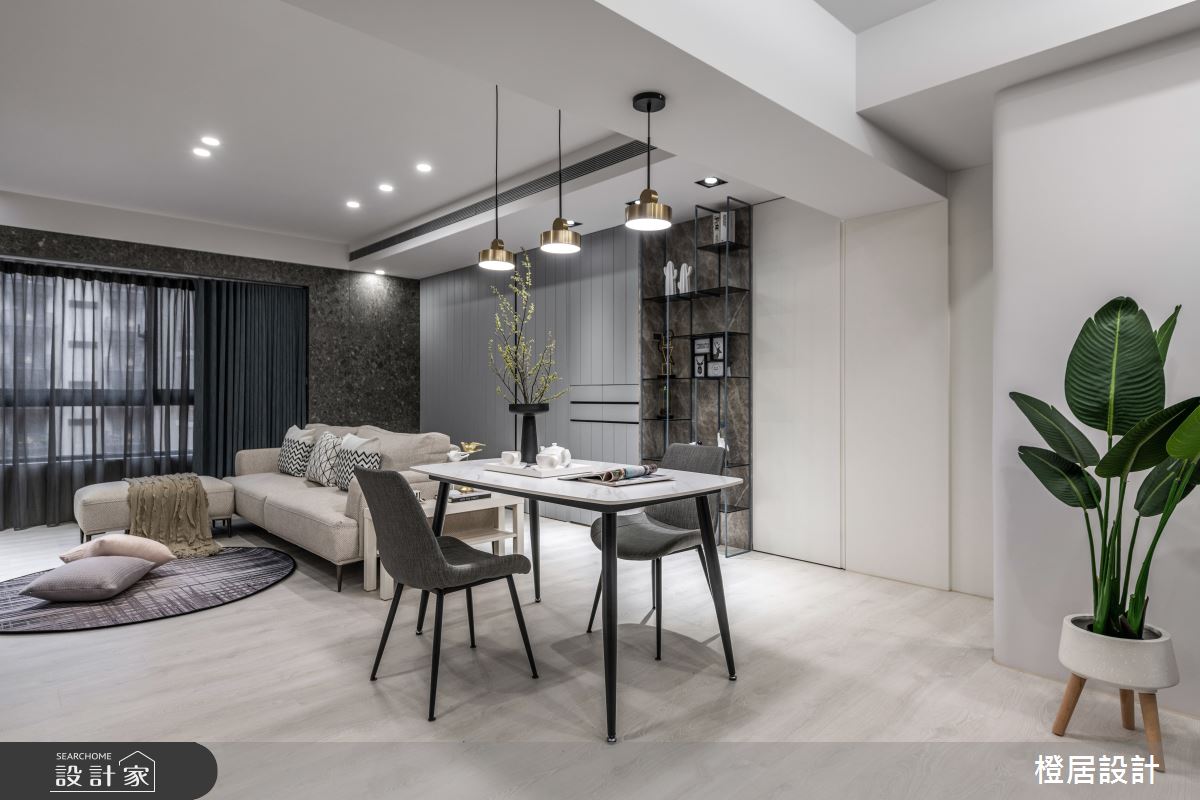 28坪中古屋(5~15年)＿現代風餐廳案例圖片＿橙居空間設計有限公司＿橙居_17之7