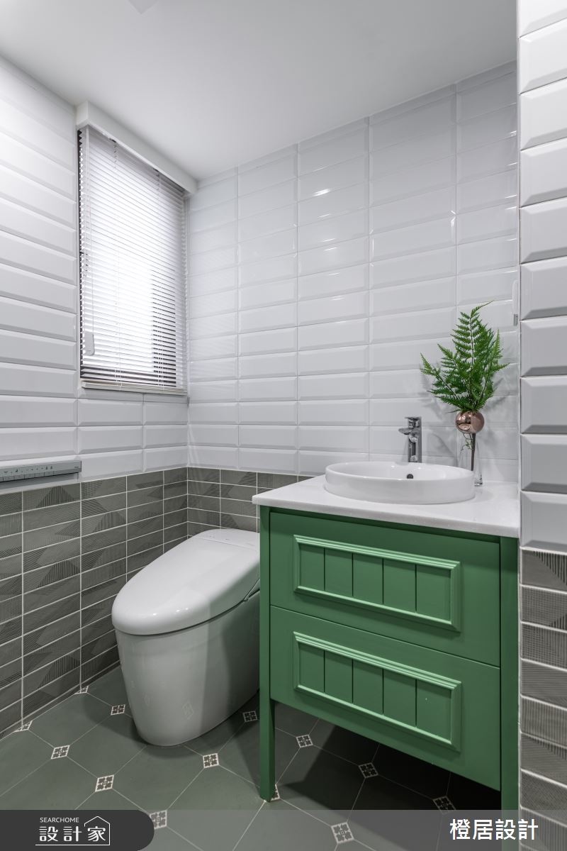 28坪中古屋(5~15年)＿現代風浴室案例圖片＿橙居空間設計有限公司＿橙居_17之18