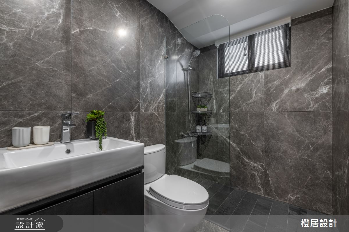 28坪中古屋(5~15年)＿現代風浴室案例圖片＿橙居空間設計有限公司＿橙居_17之19