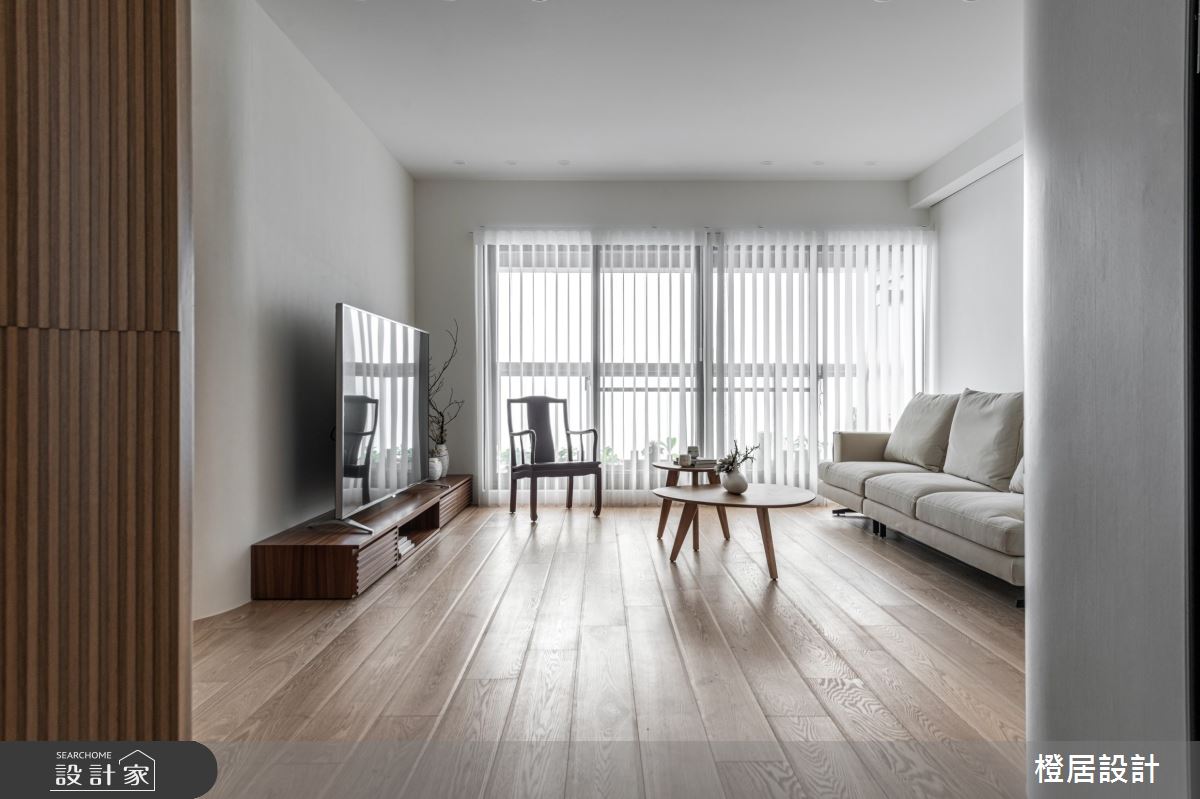 52坪新成屋(5年以下)＿日式禪風客廳案例圖片＿橙居空間設計有限公司＿橙居_18之8