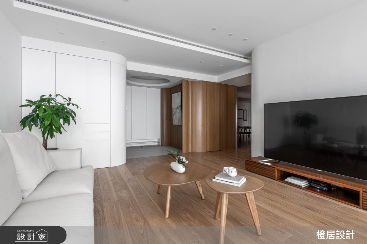 52坪新成屋(5年以下)＿日式禪風玄關客廳案例圖片＿橙居空間設計有限公司＿橙居_18之10