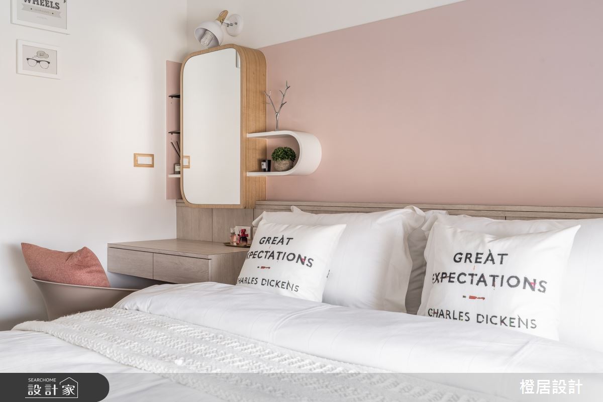 24坪新成屋(5年以下)＿北歐風臥室案例圖片＿橙居空間設計有限公司＿橙居_20之17