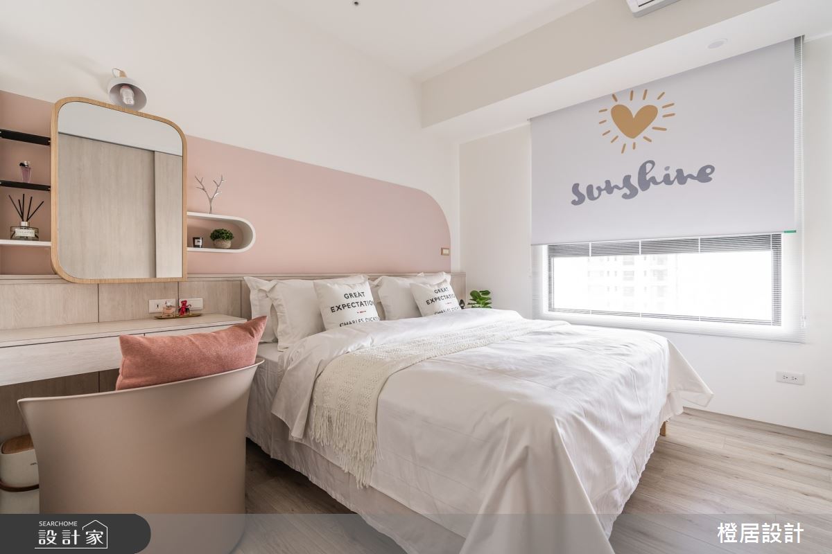 24坪新成屋(5年以下)＿北歐風臥室案例圖片＿橙居空間設計有限公司＿橙居_20之14