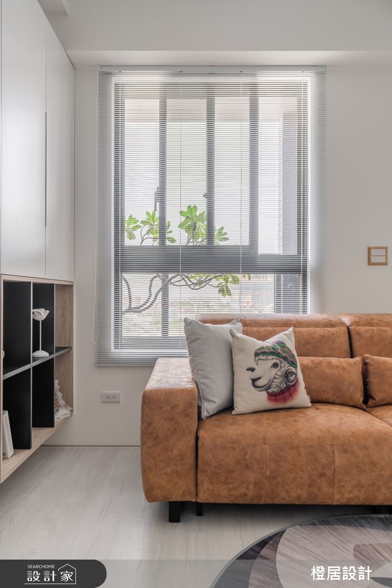 24坪新成屋(5年以下)＿北歐風客廳案例圖片＿橙居空間設計有限公司＿橙居_20之10