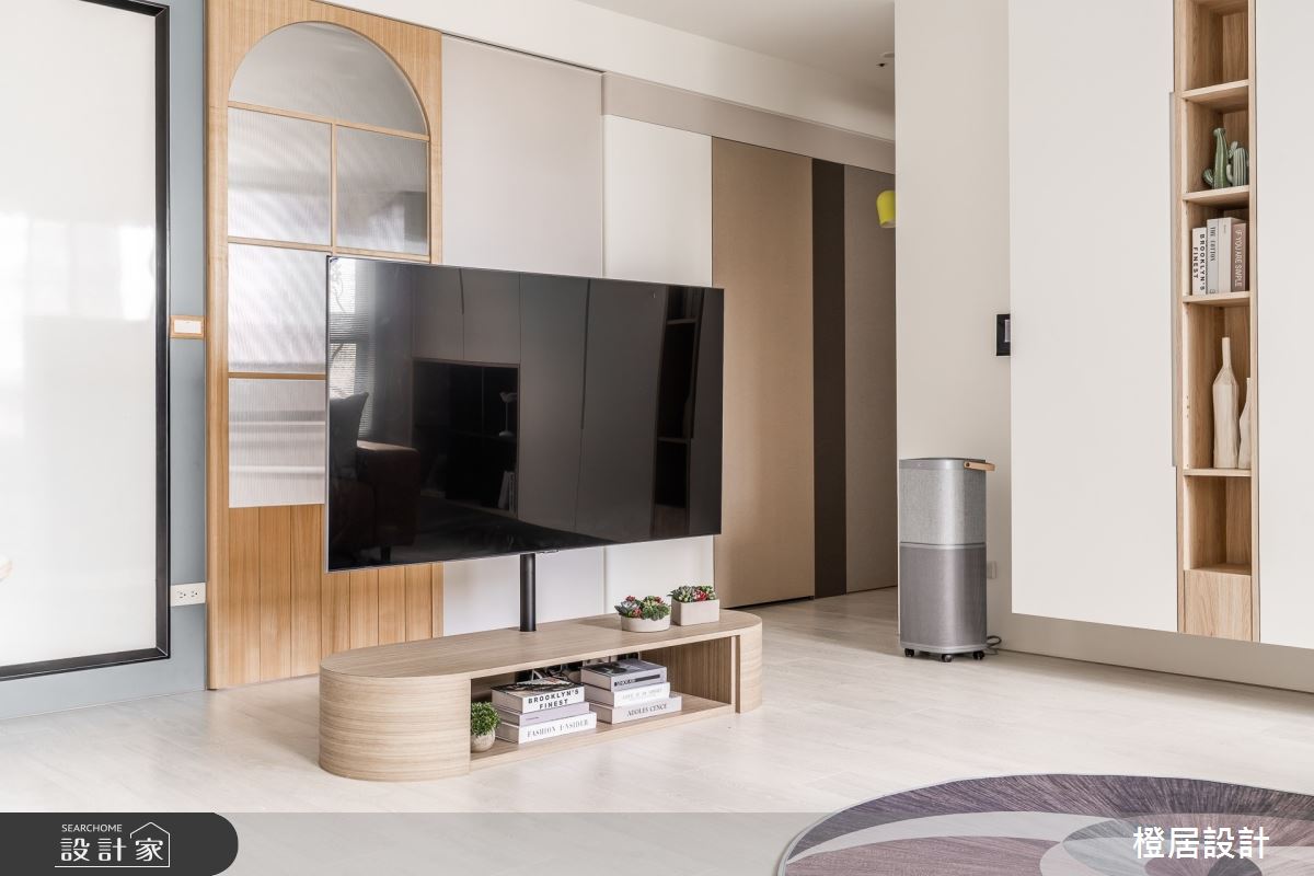 24坪新成屋(5年以下)＿北歐風客廳案例圖片＿橙居空間設計有限公司＿橙居_20之12