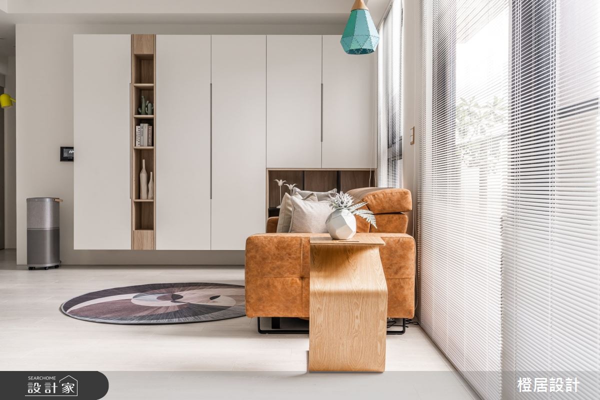 24坪新成屋(5年以下)＿北歐風客廳案例圖片＿橙居空間設計有限公司＿橙居_20之11