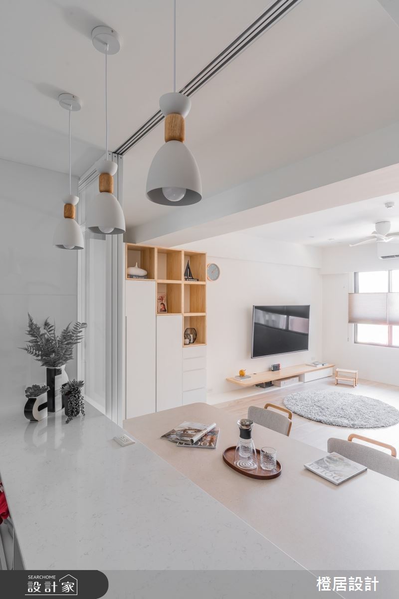 28坪新成屋(5年以下)＿北歐風餐廳案例圖片＿橙居空間設計有限公司＿橙居_21之8