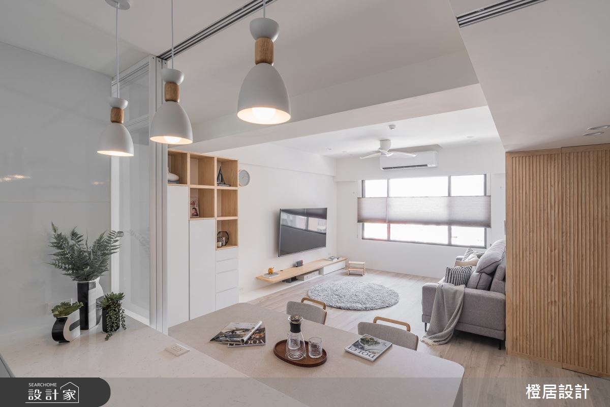 28坪新成屋(5年以下)＿北歐風餐廳案例圖片＿橙居空間設計有限公司＿橙居_21之9