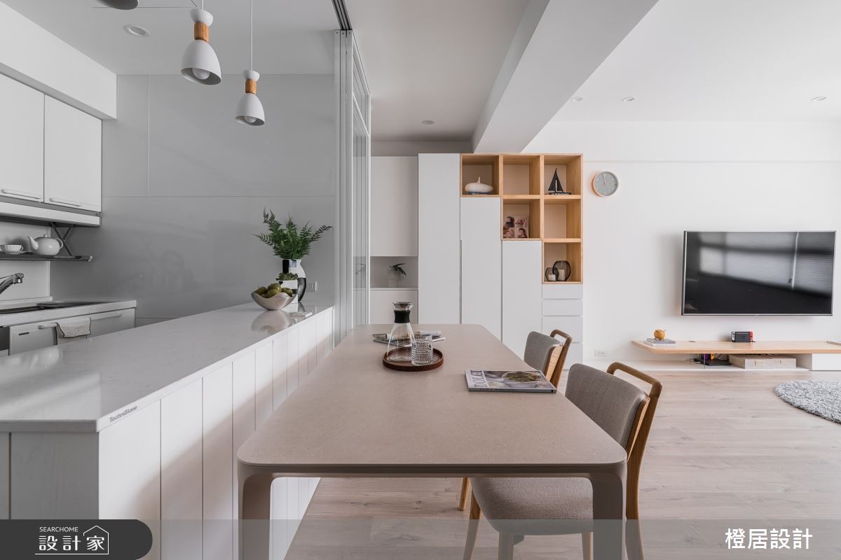 28坪新成屋(5年以下)＿北歐風餐廳案例圖片＿橙居空間設計有限公司＿橙居_21之10