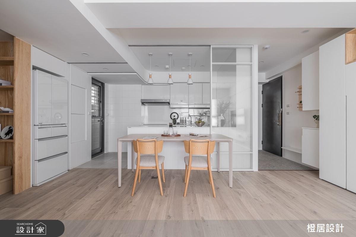 28坪新成屋(5年以下)＿北歐風餐廳案例圖片＿橙居空間設計有限公司＿橙居_21之12