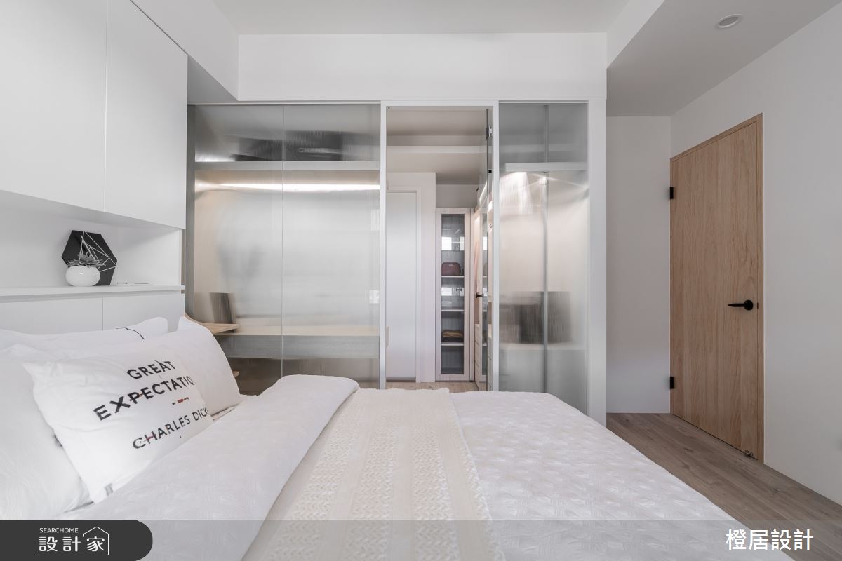 28坪新成屋(5年以下)＿北歐風臥室案例圖片＿橙居空間設計有限公司＿橙居_21之28