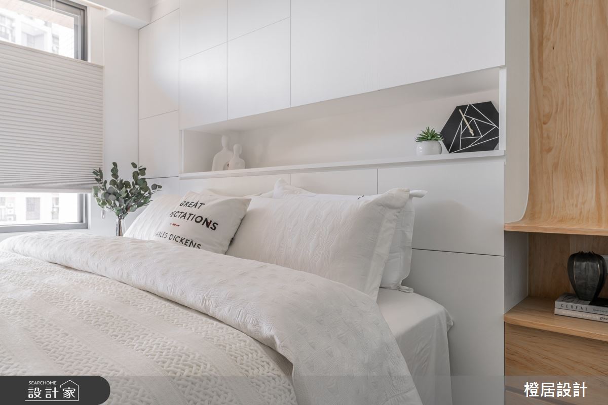 28坪新成屋(5年以下)＿北歐風臥室案例圖片＿橙居空間設計有限公司＿橙居_21之22