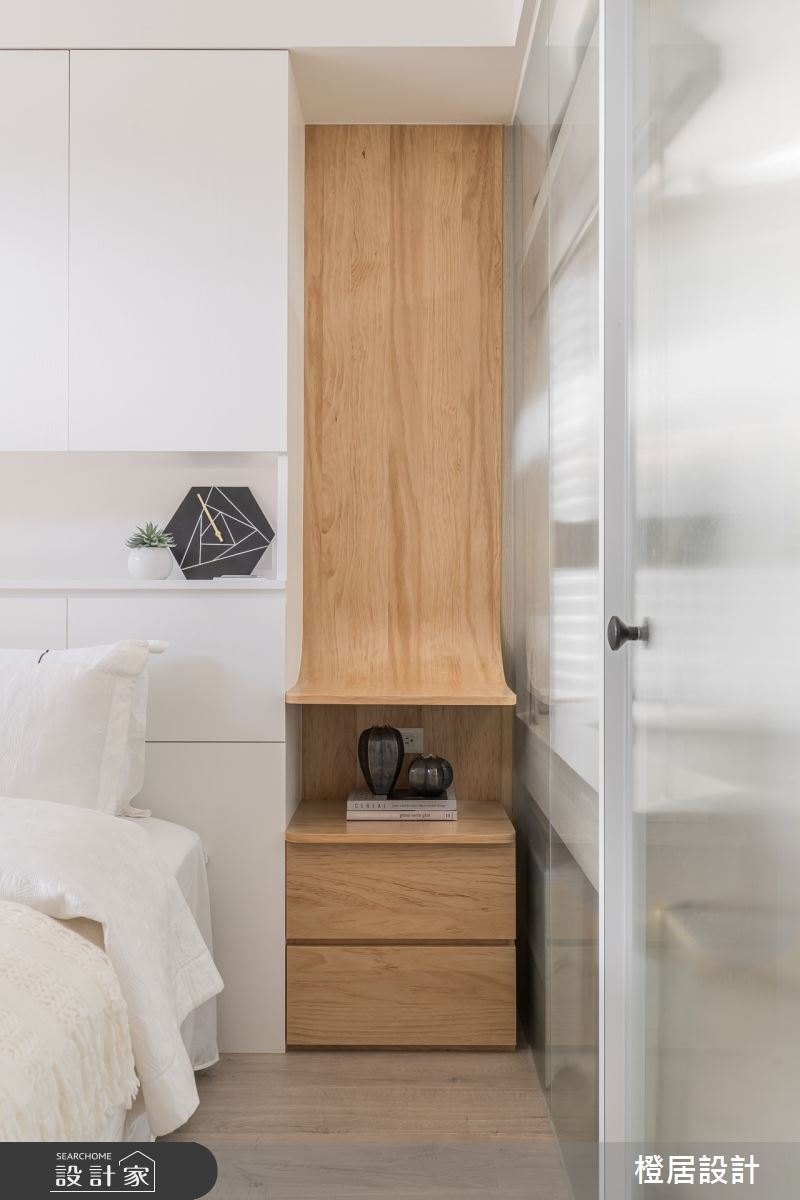 28坪新成屋(5年以下)＿北歐風臥室案例圖片＿橙居空間設計有限公司＿橙居_21之21