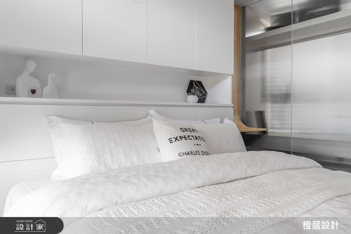 28坪新成屋(5年以下)＿北歐風臥室案例圖片＿橙居空間設計有限公司＿橙居_21之26