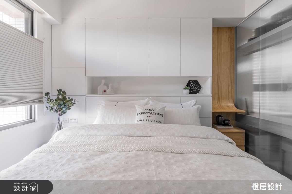 28坪新成屋(5年以下)＿北歐風臥室案例圖片＿橙居空間設計有限公司＿橙居_21之24