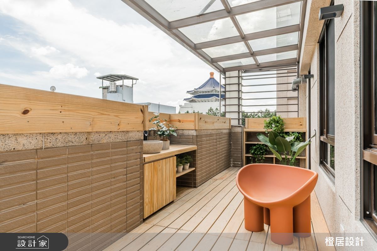 58坪中古屋(5~15年)＿北歐風陽台案例圖片＿橙居空間設計有限公司＿橙居_22之10