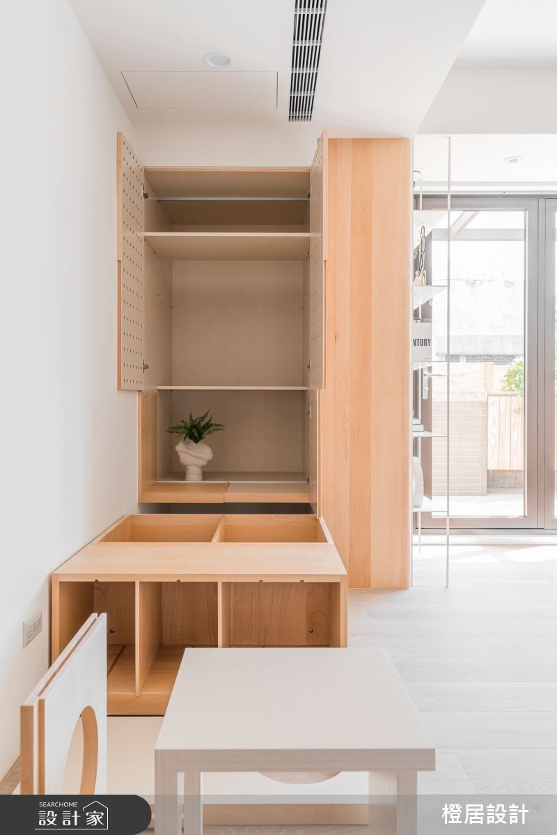 58坪中古屋(5~15年)＿北歐風玄關案例圖片＿橙居空間設計有限公司＿橙居_22之19