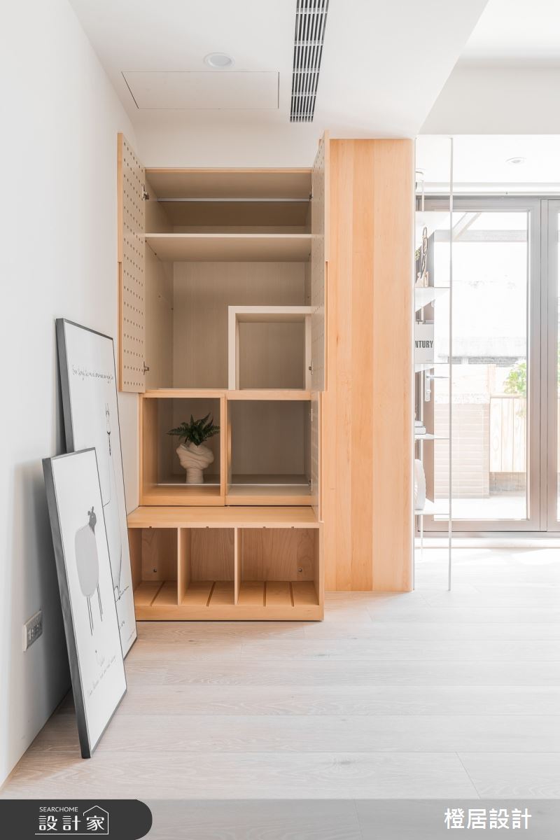 58坪中古屋(5~15年)＿北歐風玄關案例圖片＿橙居空間設計有限公司＿橙居_22之18