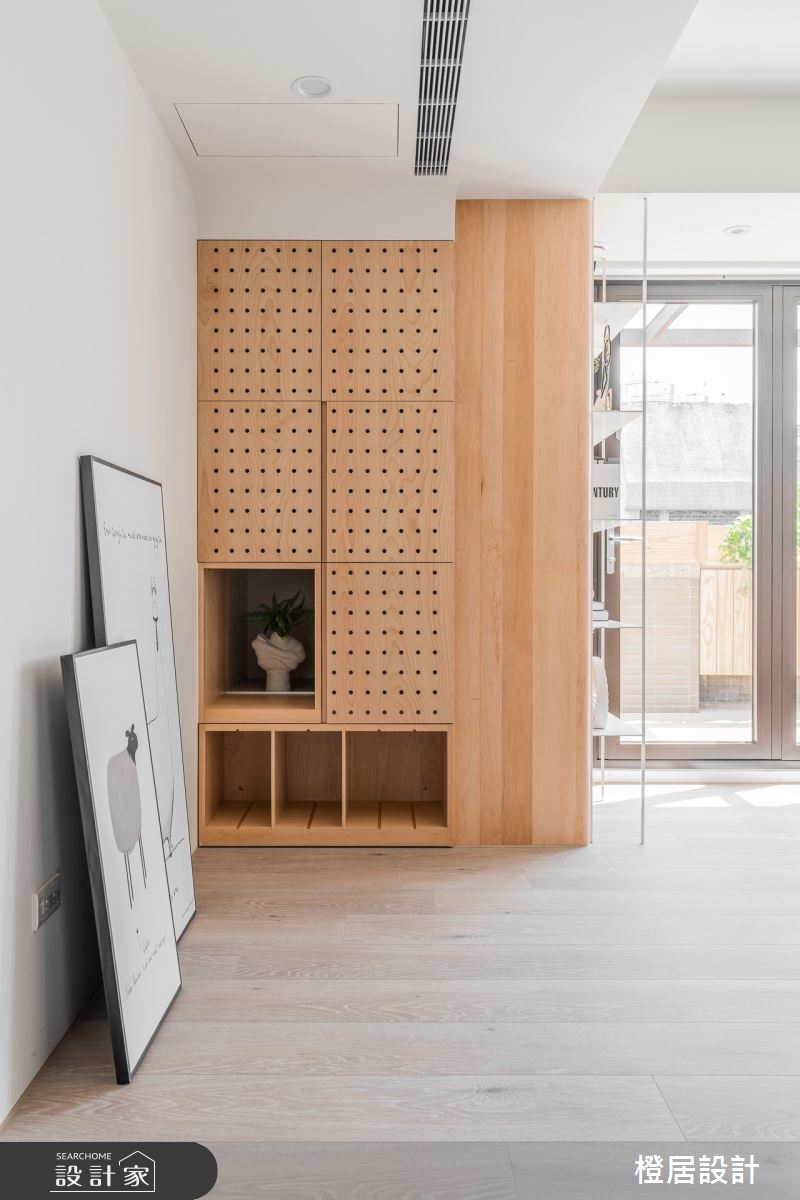 58坪中古屋(5~15年)＿北歐風玄關案例圖片＿橙居空間設計有限公司＿橙居_22之17