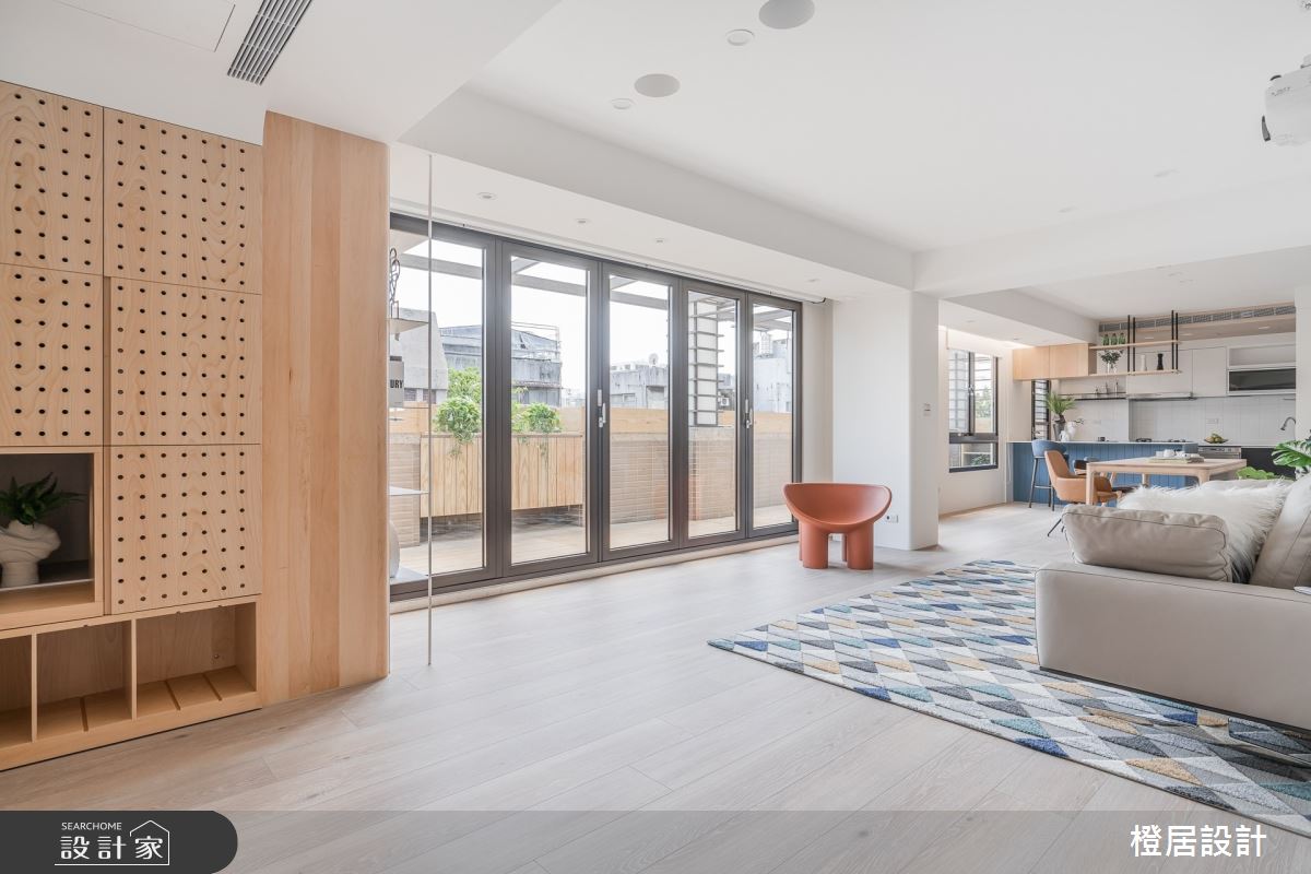 58坪中古屋(5~15年)＿北歐風玄關案例圖片＿橙居空間設計有限公司＿橙居_22之1