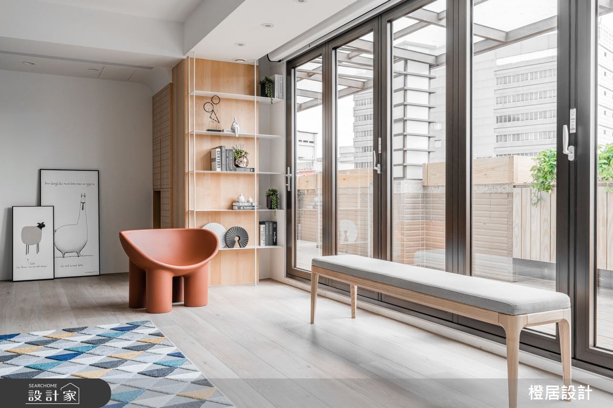 58坪中古屋(5~15年)＿北歐風客廳案例圖片＿橙居空間設計有限公司＿橙居_22之12