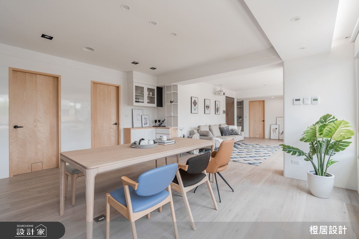 58坪中古屋(5~15年)＿北歐風餐廳案例圖片＿橙居空間設計有限公司＿橙居_22之25