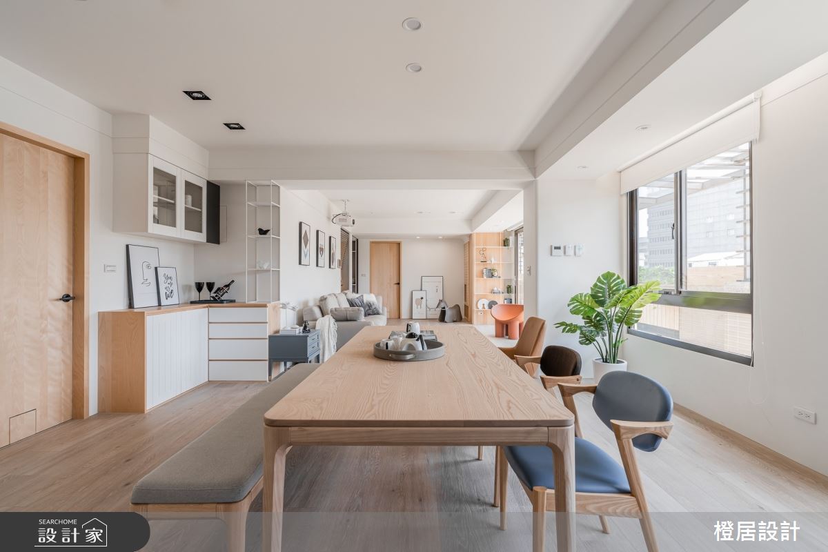 58坪中古屋(5~15年)＿北歐風餐廳案例圖片＿橙居空間設計有限公司＿橙居_22之26