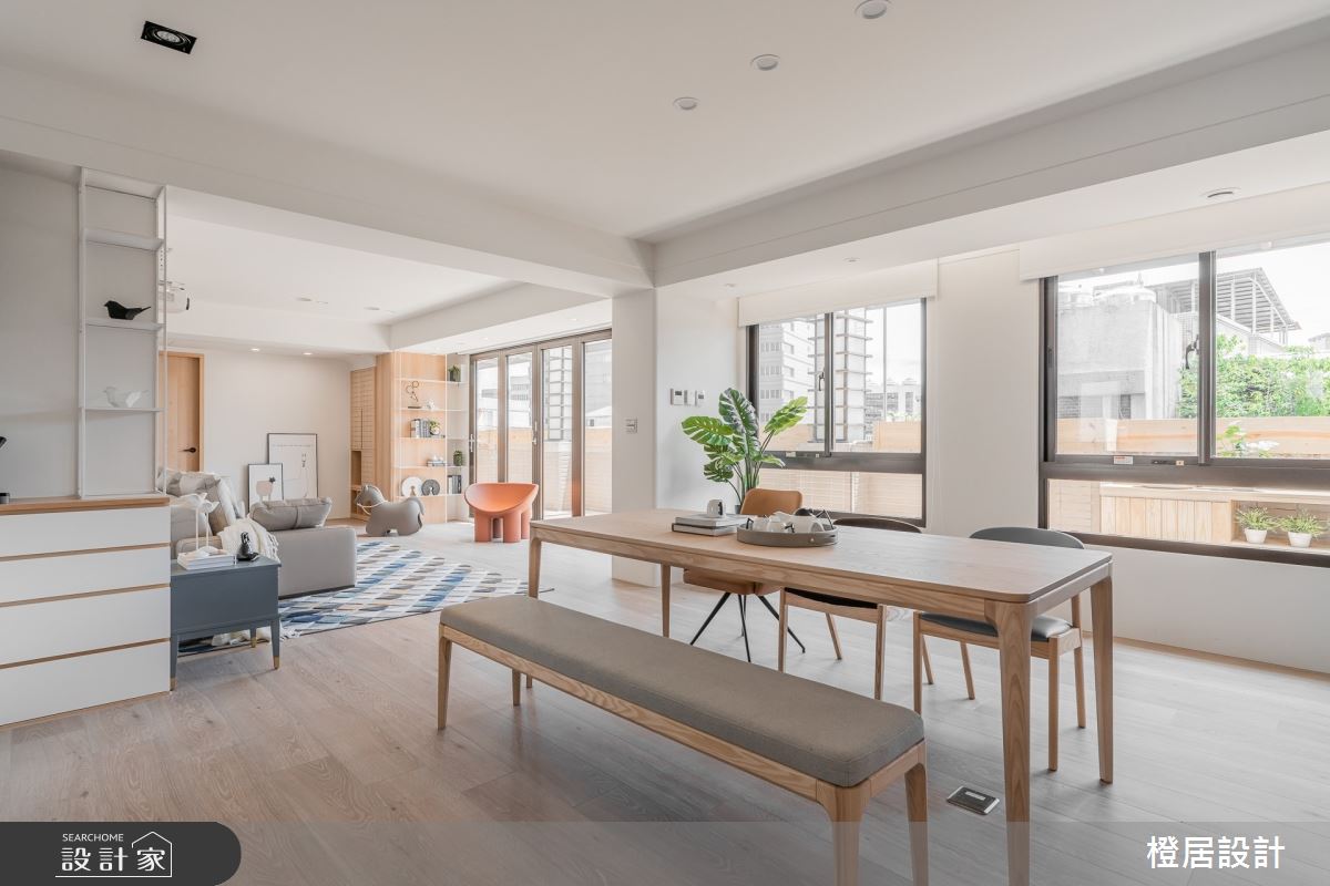 58坪中古屋(5~15年)＿北歐風餐廳案例圖片＿橙居空間設計有限公司＿橙居_22之27