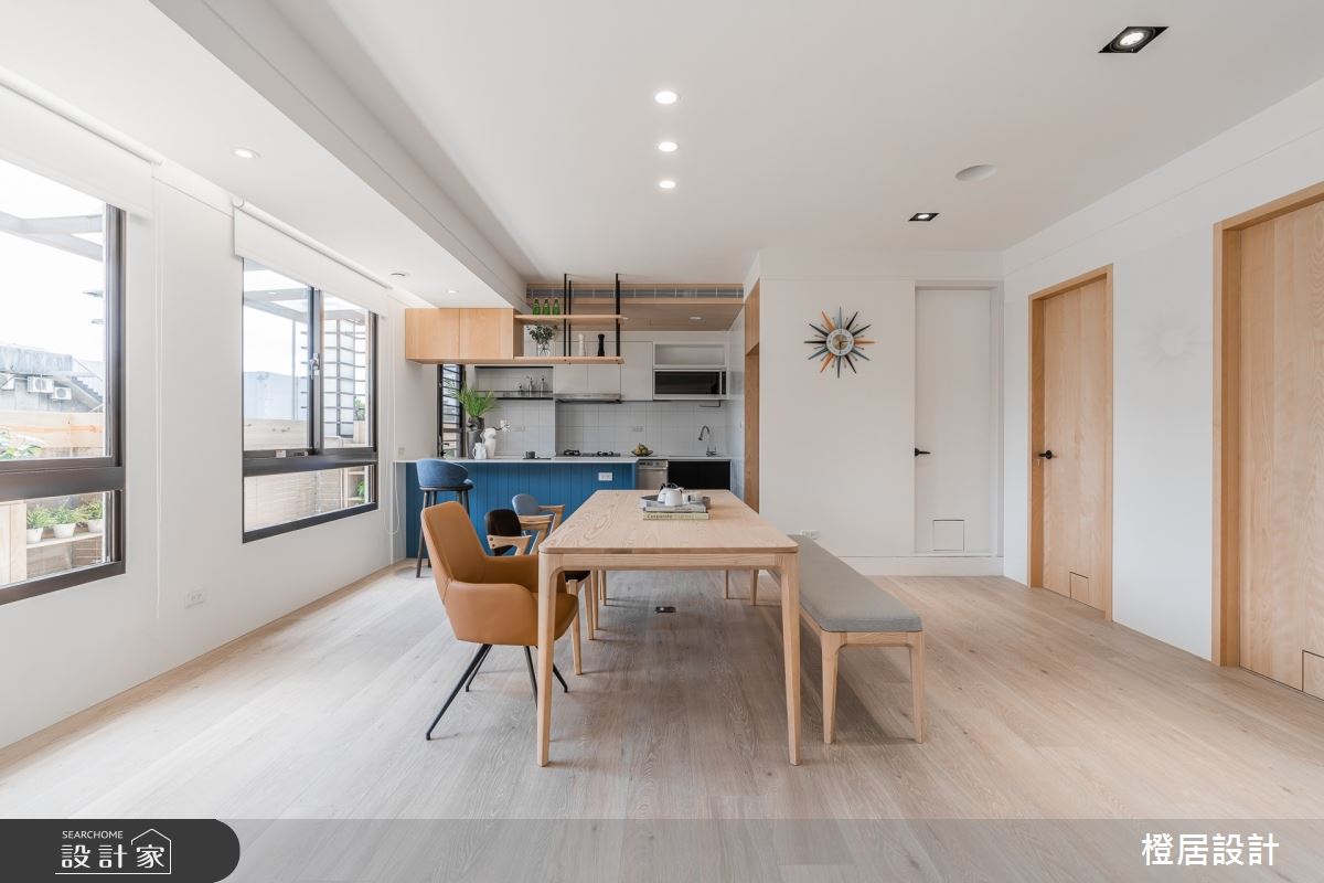 58坪中古屋(5~15年)＿北歐風餐廳案例圖片＿橙居空間設計有限公司＿橙居_22之30