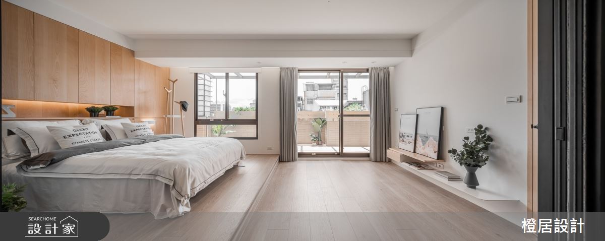 58坪中古屋(5~15年)＿北歐風臥室案例圖片＿橙居空間設計有限公司＿橙居_23之8