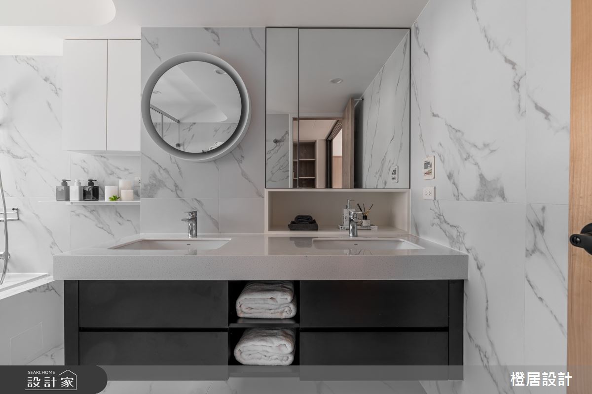 58坪中古屋(5~15年)＿北歐風浴室案例圖片＿橙居空間設計有限公司＿橙居_23之20