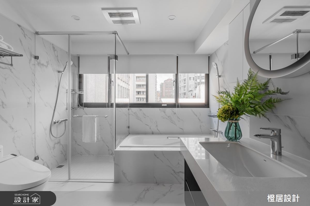 58坪中古屋(5~15年)＿北歐風浴室案例圖片＿橙居空間設計有限公司＿橙居_23之22