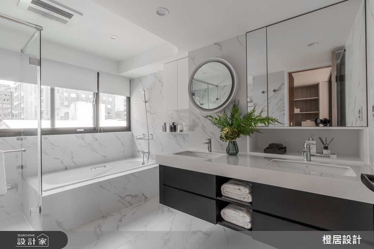 58坪中古屋(5~15年)＿北歐風浴室案例圖片＿橙居空間設計有限公司＿橙居_23之21