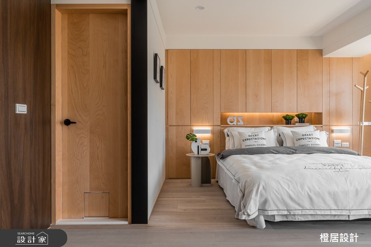 58坪中古屋(5~15年)＿北歐風臥室案例圖片＿橙居空間設計有限公司＿橙居_23之18