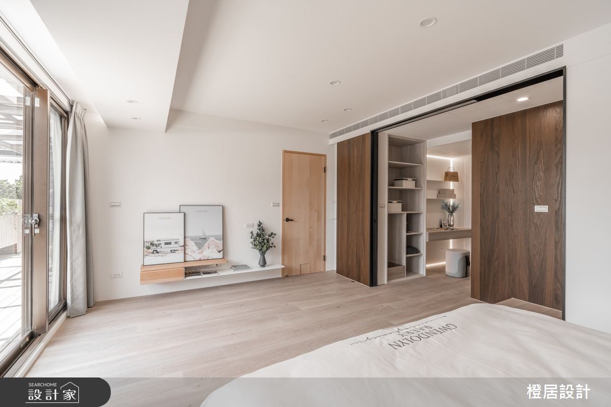 58坪中古屋(5~15年)＿北歐風臥室案例圖片＿橙居空間設計有限公司＿橙居_23之14
