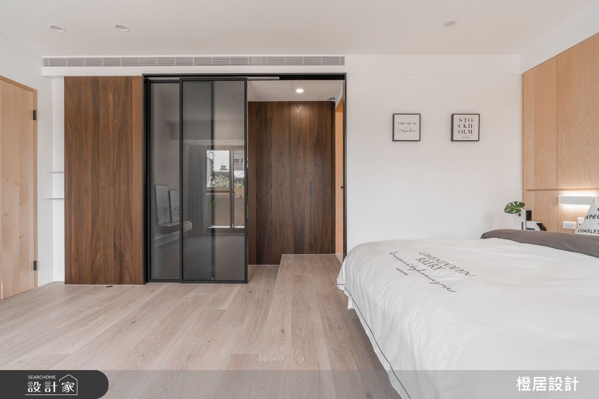 58坪中古屋(5~15年)＿北歐風臥室案例圖片＿橙居空間設計有限公司＿橙居_23之12