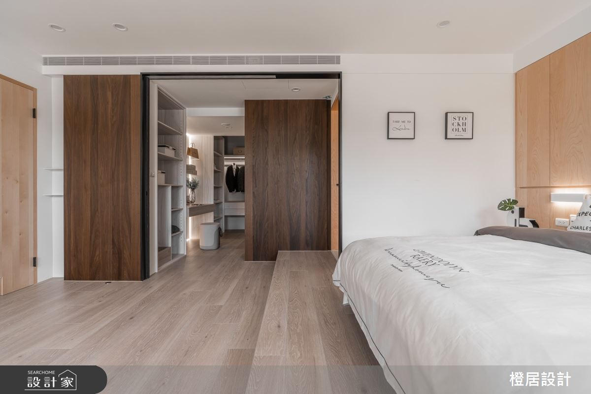 58坪中古屋(5~15年)＿北歐風臥室案例圖片＿橙居空間設計有限公司＿橙居_23之13