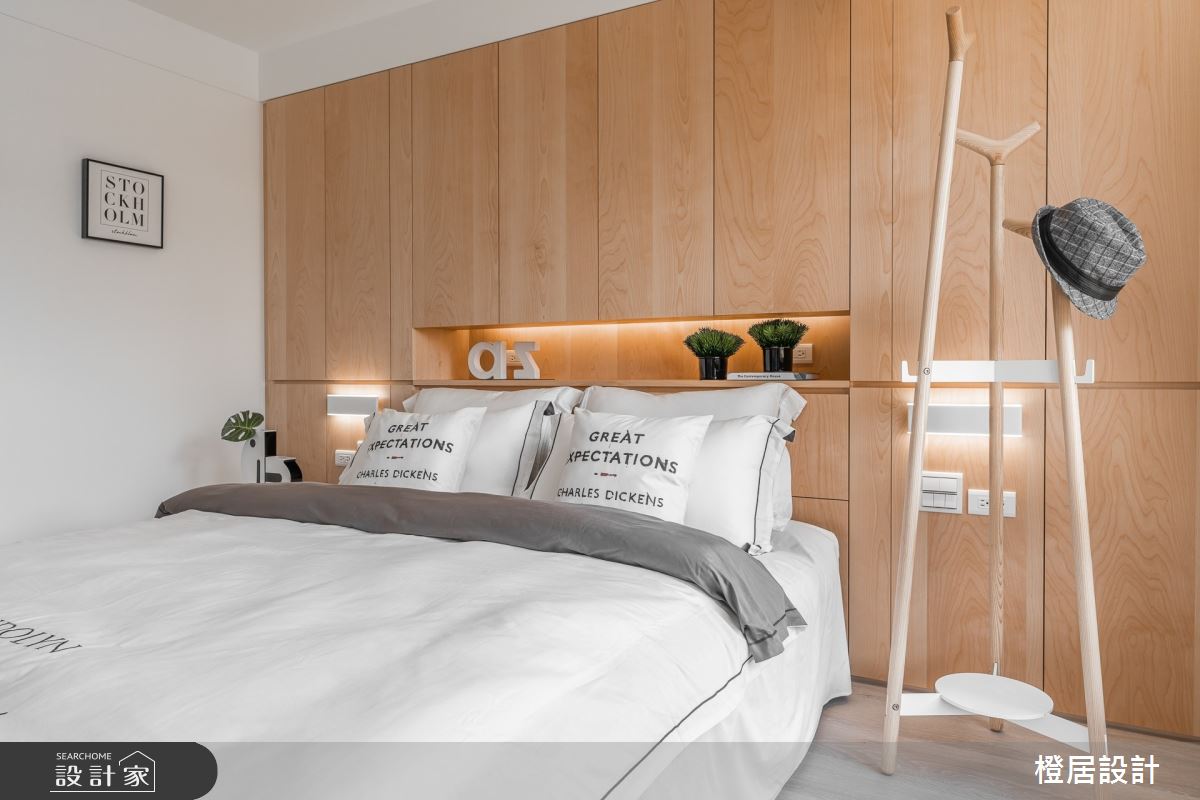 58坪中古屋(5~15年)＿北歐風臥室案例圖片＿橙居空間設計有限公司＿橙居_23之7