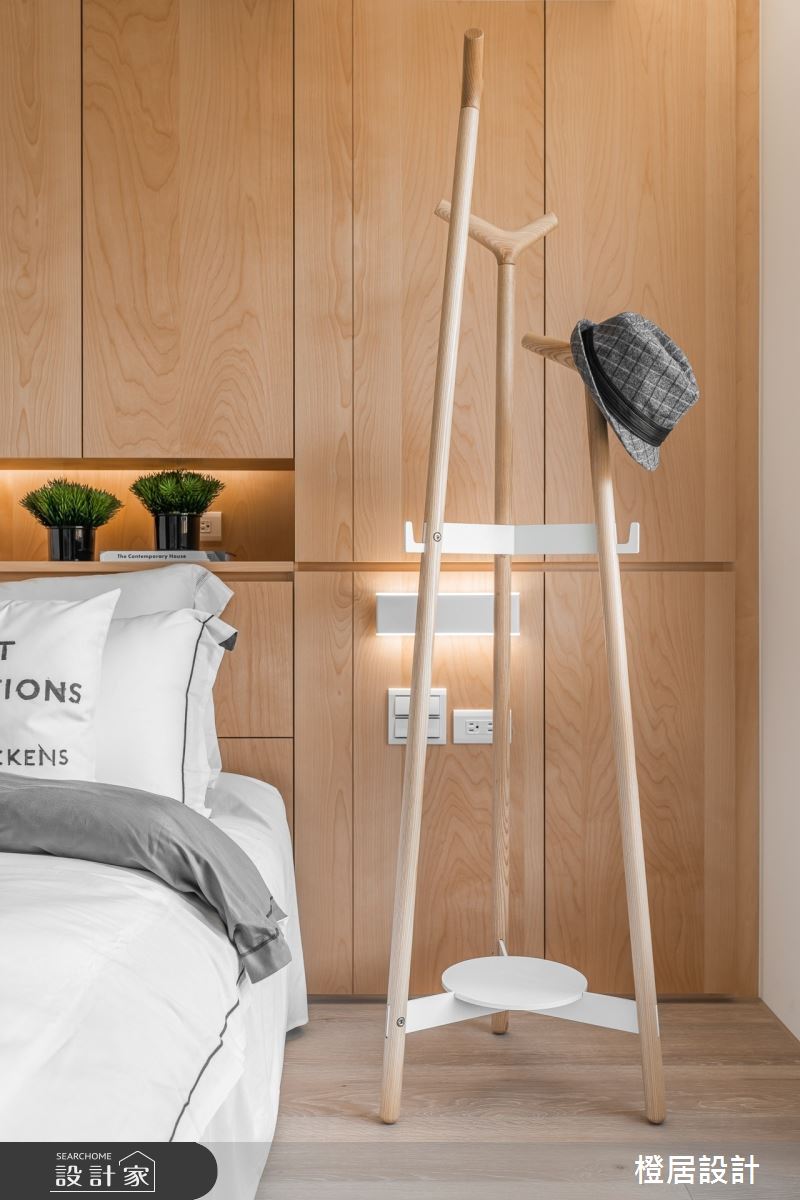 58坪中古屋(5~15年)＿北歐風臥室案例圖片＿橙居空間設計有限公司＿橙居_23之6