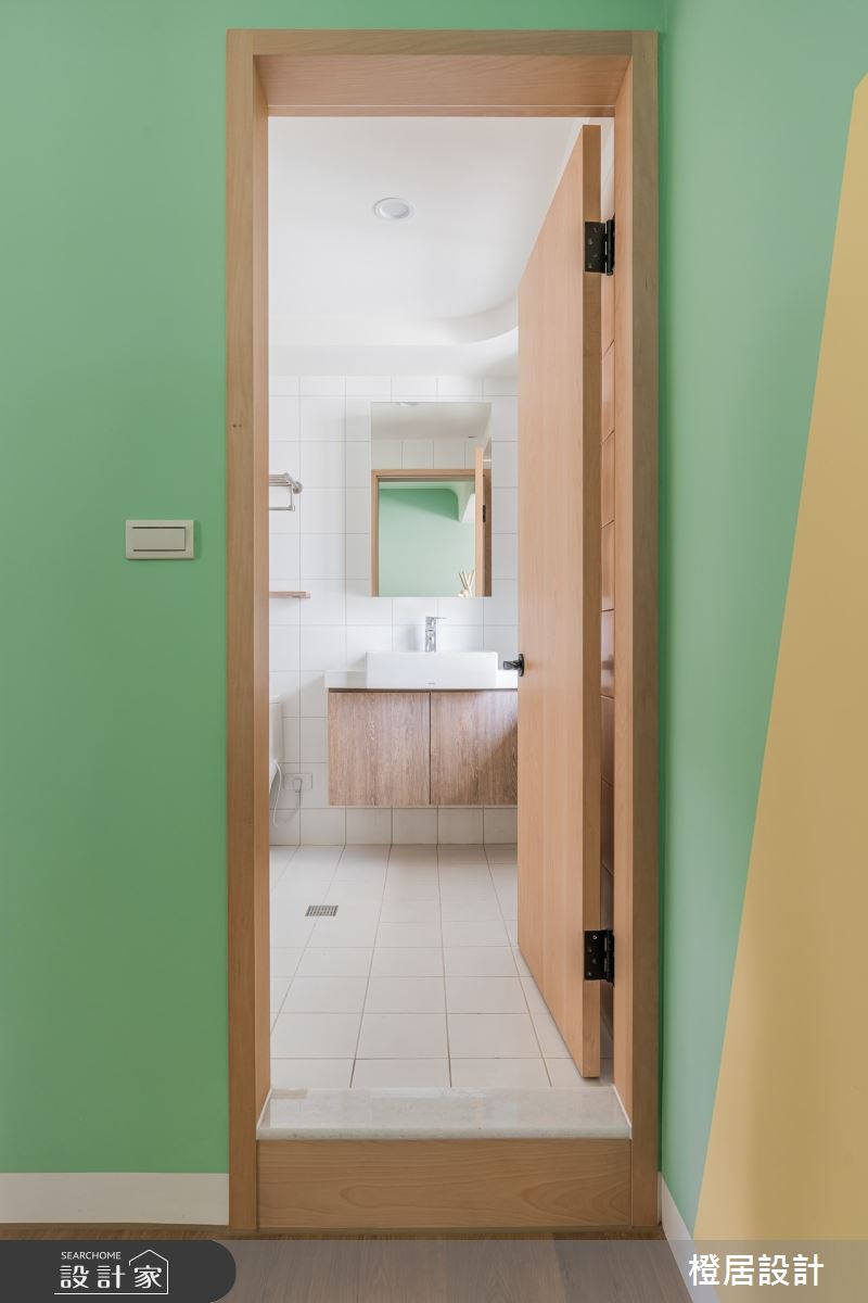 58坪中古屋(5~15年)＿北歐風浴室案例圖片＿橙居空間設計有限公司＿橙居_24之10