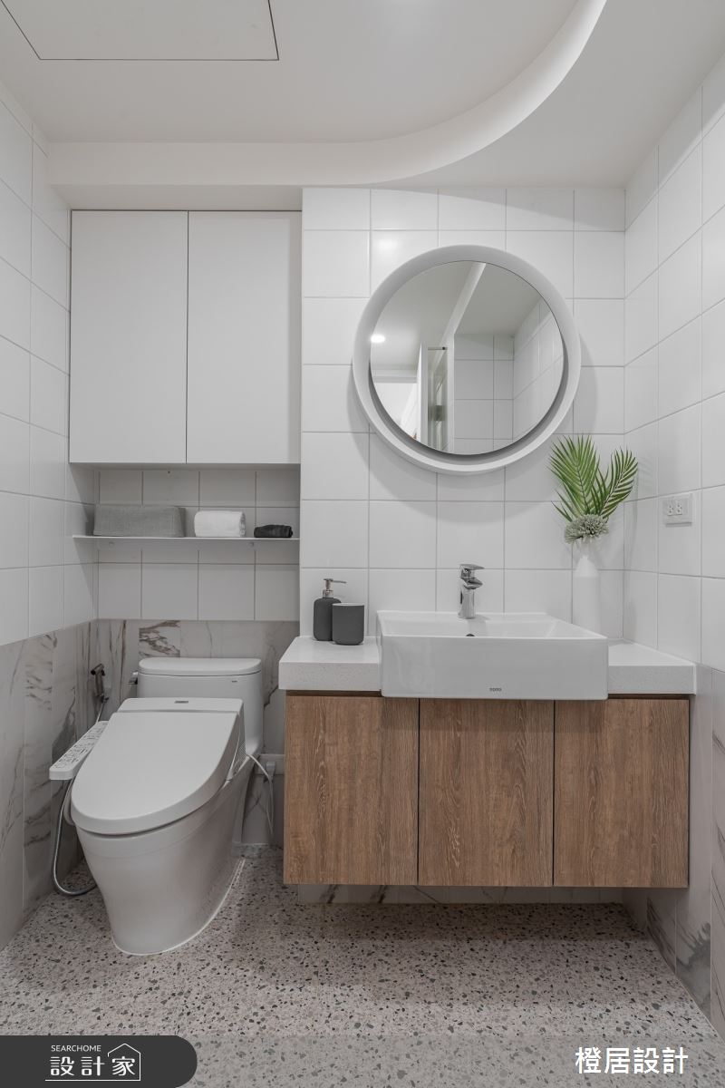 58坪中古屋(5~15年)＿北歐風浴室案例圖片＿橙居空間設計有限公司＿橙居_24之18