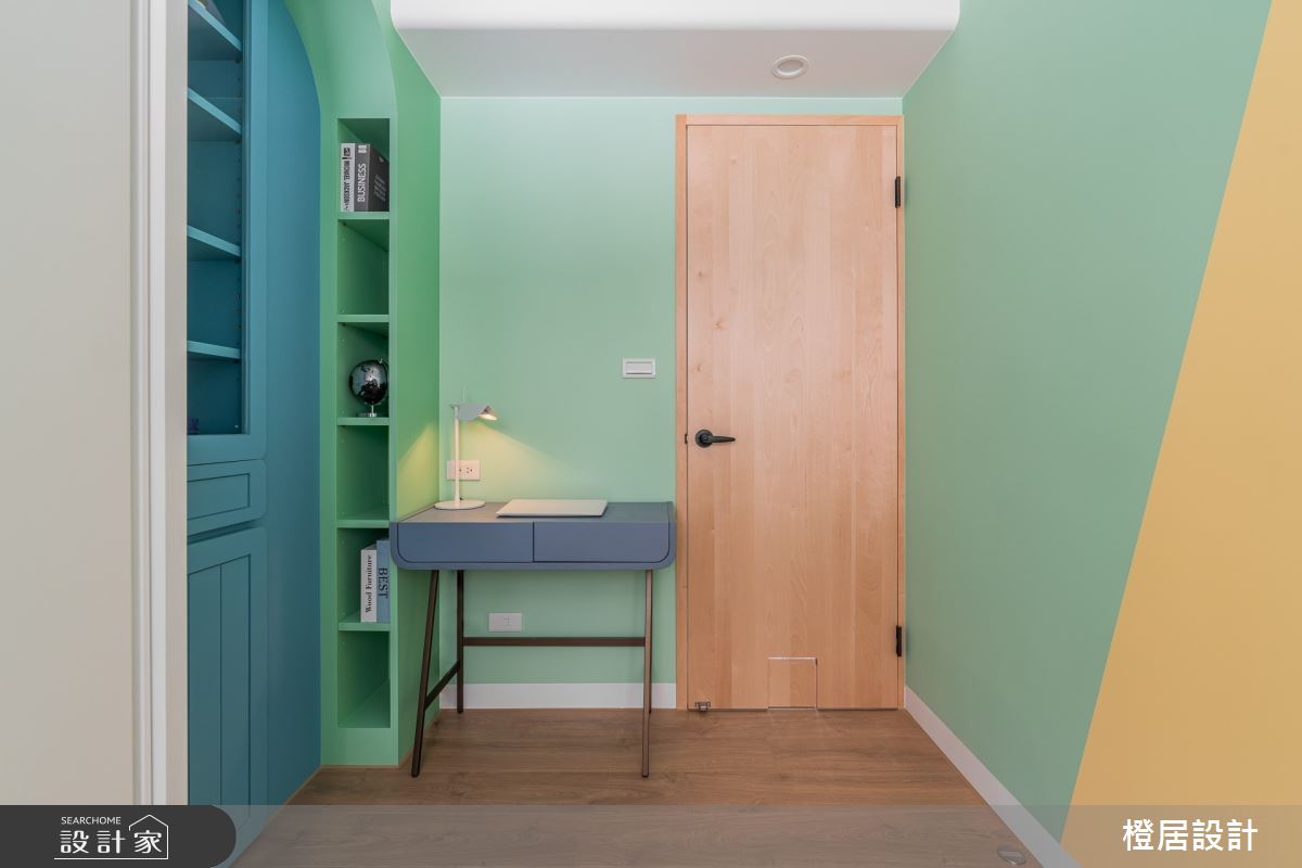 58坪中古屋(5~15年)＿北歐風臥室案例圖片＿橙居空間設計有限公司＿橙居_24之6